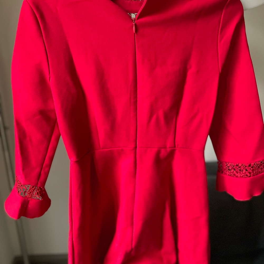 Zara Red Mini Dress - Picture 4 of 7